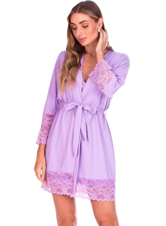 robe curto com detalhes em renda lilas1