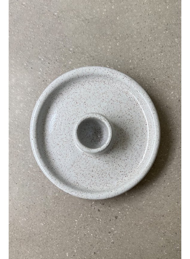 castical minimalista ceramica artesanal cinza2