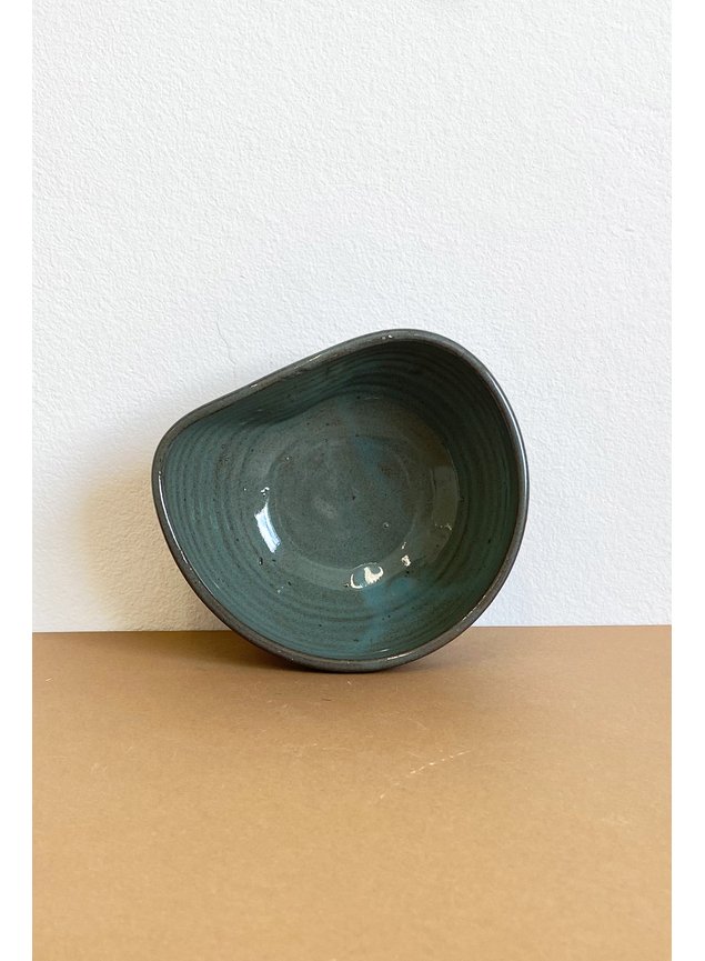 bowl organico ceramica artesanal verde2